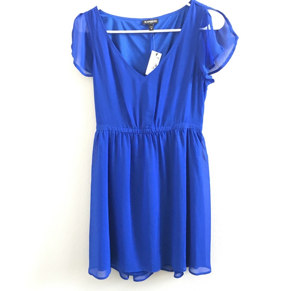 Express Blue Dress